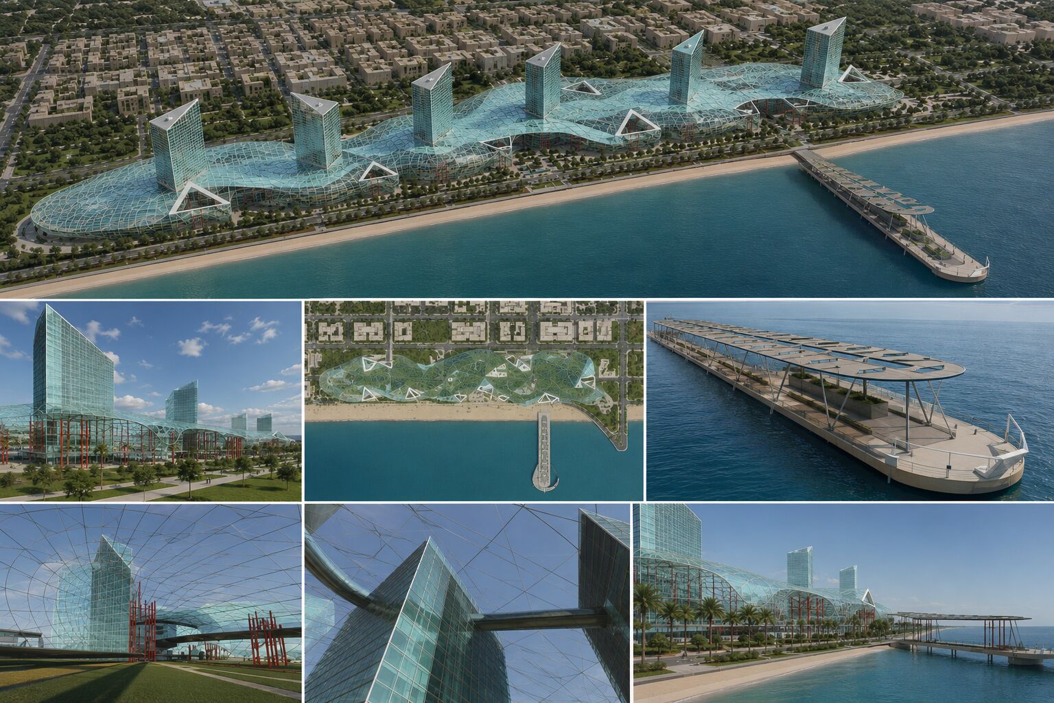 Master Plan Lungomare di Ostia · Roma Municipio X · visualizzazione contemporanea