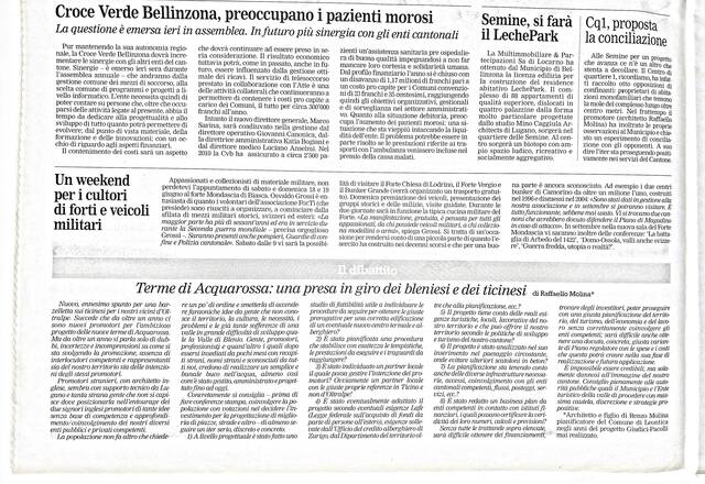 «Semine, si farà il LechePark»