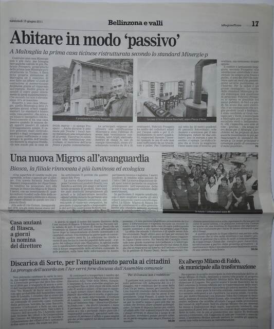 «Abitare in modo 'passivo'»