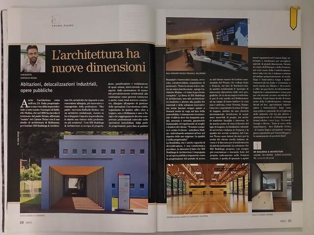 «L'architettura ha nuove dimensioni»